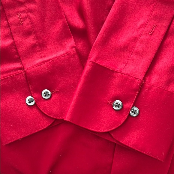 Geoffrey Beene Red Shirt | Perfect for Work or Date Night - Picture 6 of 7